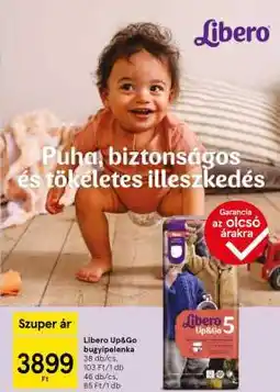 Tesco Libero Up&Go bugyipelenka ajánlat
