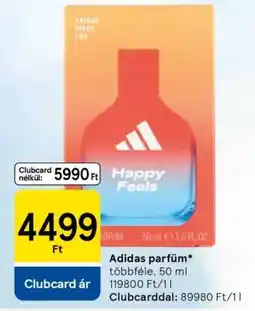Tesco Adidas parfüm ajánlat