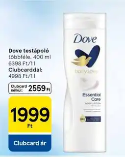 Tesco Dove Testápoló ajánlat