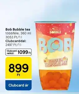 Tesco Bob Bubble tea ajánlat
