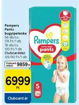 Tesco Pampers Pants bugyi pelenka ajánlat