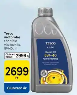 Tesco Tesco motorolaj ajánlat