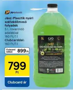 Tesco Jász-Plasztik nyári szélvédőmosó folyadék ajánlat