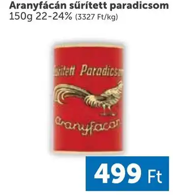 PRIVÁT Aranyfácán sűrített paradicsom ajánlat
