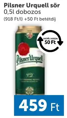 PRIVÁT Pilsner Urquell sör ajánlat