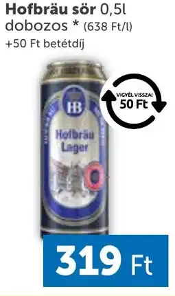 PRIVÁT Hofbräu sör ajánlat