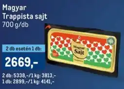 Metro Magyar Trappista sajt ajánlat
