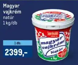 Metro Magyar vajkrém ajánlat