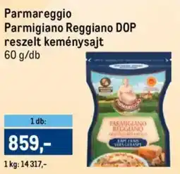 Metro Parmigiano Reggiano DOP reszelt keménysajt ajánlat