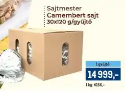 Metro Sajtmester Camembert sajt ajánlat