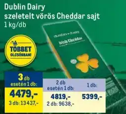 Metro Dublin Dairy szeletelt vörös Cheddar sajt ajánlat