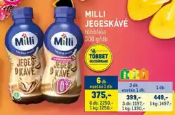 Metro Milli jegeskávé ajánlat