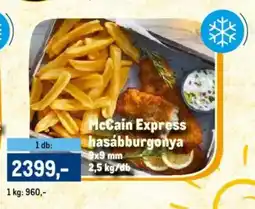 Metro McCain Express hasábburgonya ajánlat