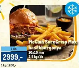 Metro McCain SureCrisp Max hasábburgonya ajánlat