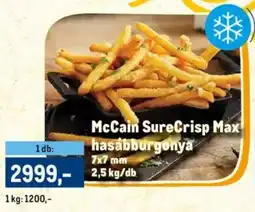 Metro McCain SureCrisp Max hasábburgonya ajánlat