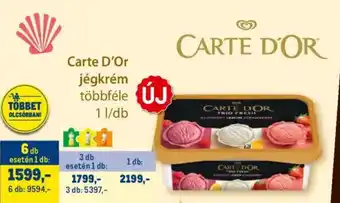 Metro Carte D'Or jégkrém ajánlat