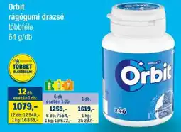 Metro Orbit rágógumi drazsé ajánlat