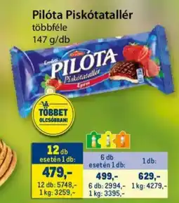 Metro Pilóta Piskótatallér ajánlat