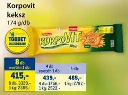 Metro Korpovit keksz ajánlat