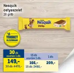 Metro Nesquik ostyaszelet ajánlat