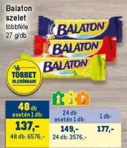 Metro Balaton szelet ajánlat