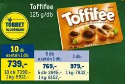 Metro Toffifee ajánlat