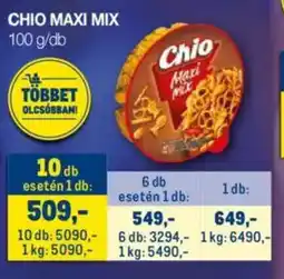 Metro Chio Maxi Mix ajánlat