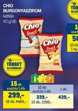 Metro Chio burgonyaszirom ajánlat