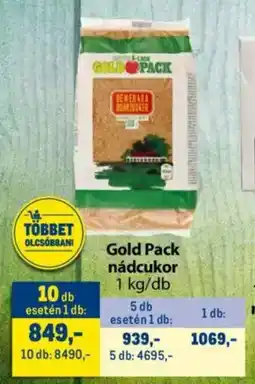 Metro Gold Pack nádcukor ajánlat