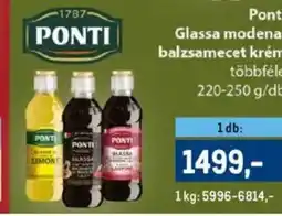 Metro Ponti Glassa modenai balzsamecet krém ajánlat