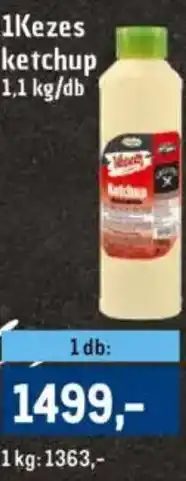 Metro 1Kezes ketchup ajánlat