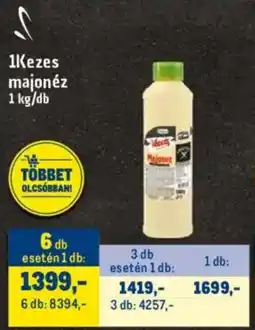 Metro 1Kezes majonéz ajánlat