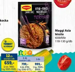 Metro Maggi Asia tészta ajánlat