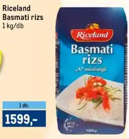 Metro Riceland Basmati rizs ajánlat