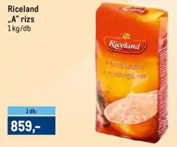 Metro Riceland „A" rizs ajánlat