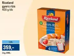 Metro Riceland gyors rizs ajánlat