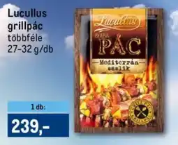 Metro Lucullus grillpác ajánlat