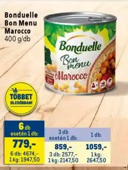 Metro Bonduelle Bon Menu Marocco ajánlat