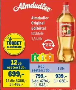 Metro Almdudler Original üdítőital ajánlat