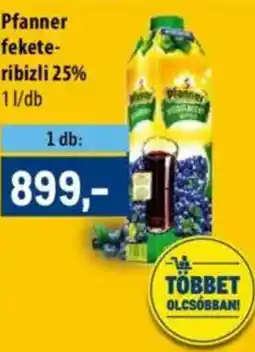 Metro Pfanner feketeribizli 25% ajánlat