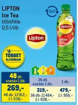 Metro Lipton Ice Tea ajánlat