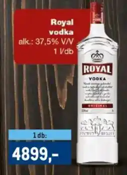 Metro Royal vodka ajánlat