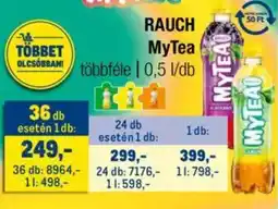 Metro RAUCH MyTea ajánlat