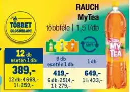 Metro RAUCH MyTea ajánlat