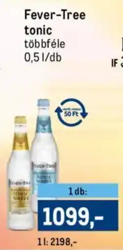 Metro Fever-Tree tonic ajánlat