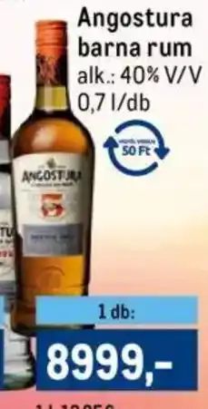 Metro Angostura barna rum ajánlat