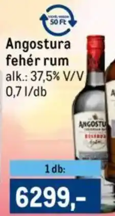 Metro Angostura fehér rum ajánlat