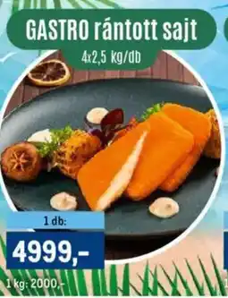 Metro GASTRO rántott sajt ajánlat