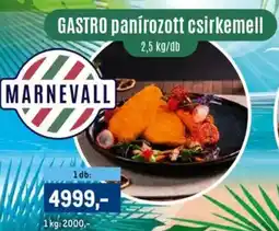 Metro GASTRO panírozott csirkemell ajánlat