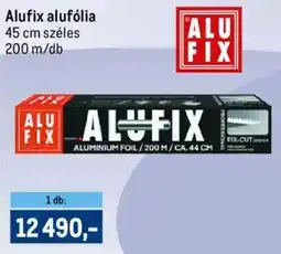 Metro Alufix alufólia ajánlat